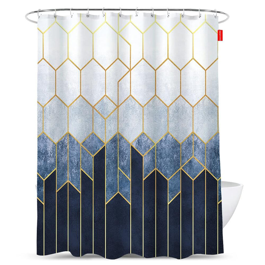 Blue-Geometry-Shower-Curtain