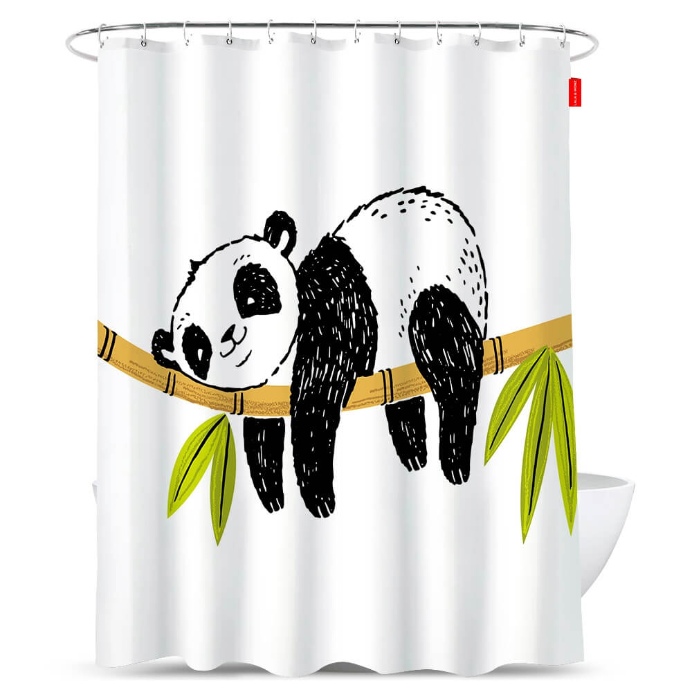 Funny-Panda-Shower-Curtain