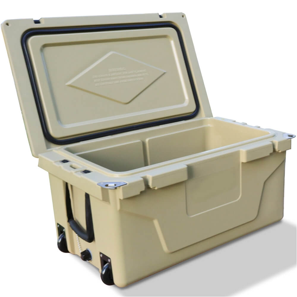 Outdoor Portable Camping Ice Chest Cooler White