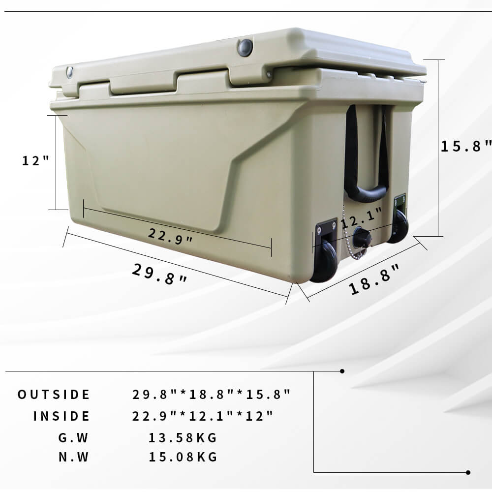 Outdoor Portable Camping Ice Chest Cooler