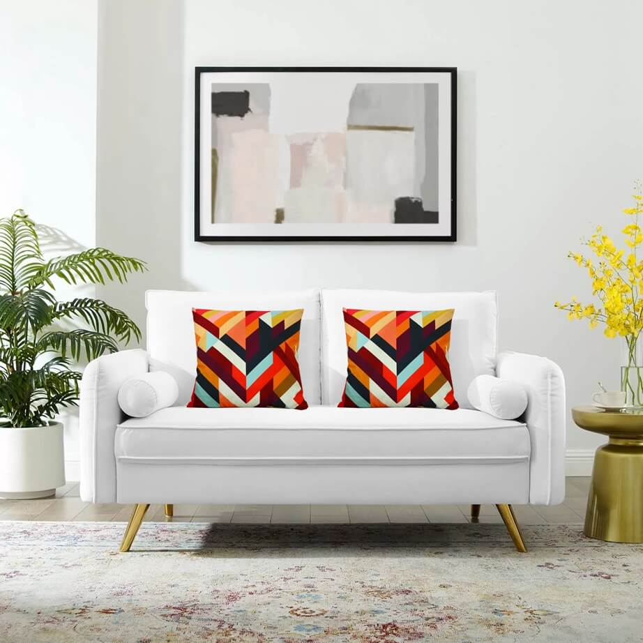 Geometric Throw Pillow Covers