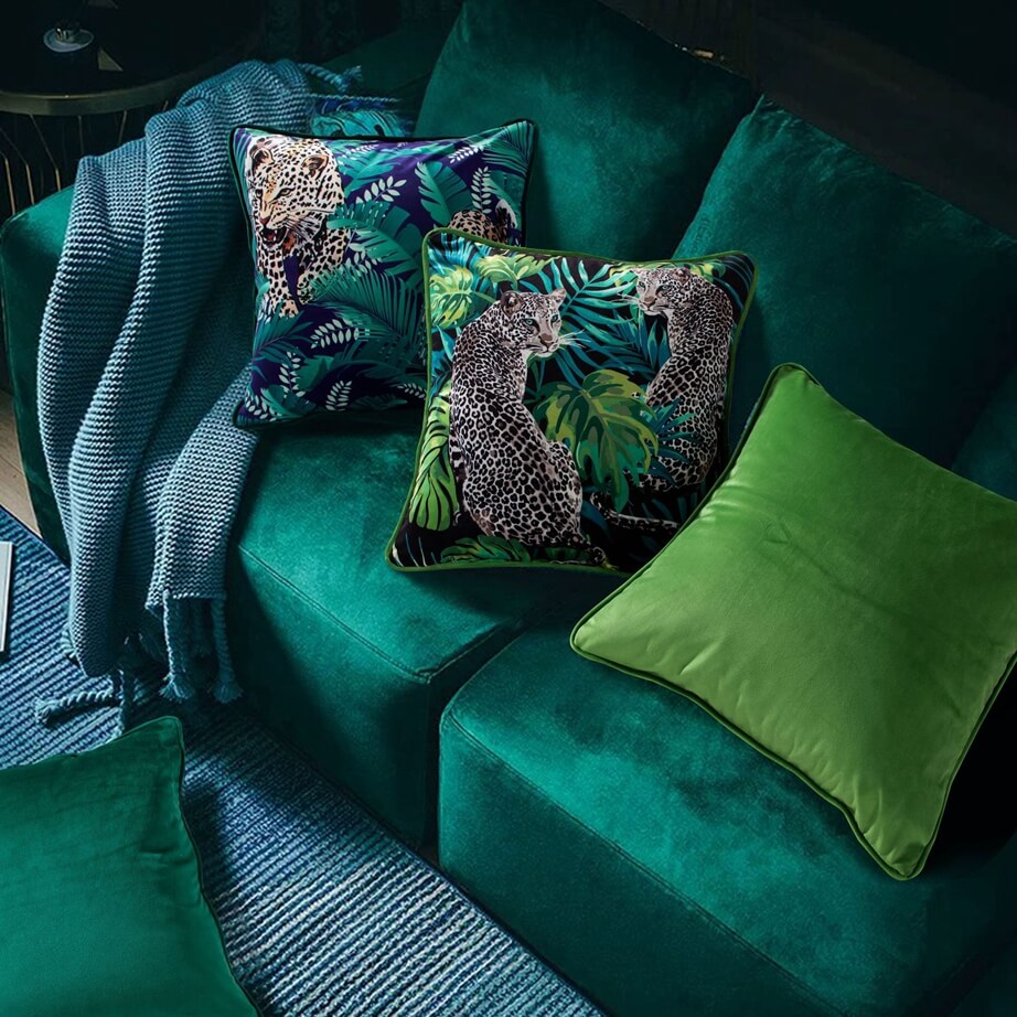 Leopard-Velvet-Throw-Pillow-Cover#color_green