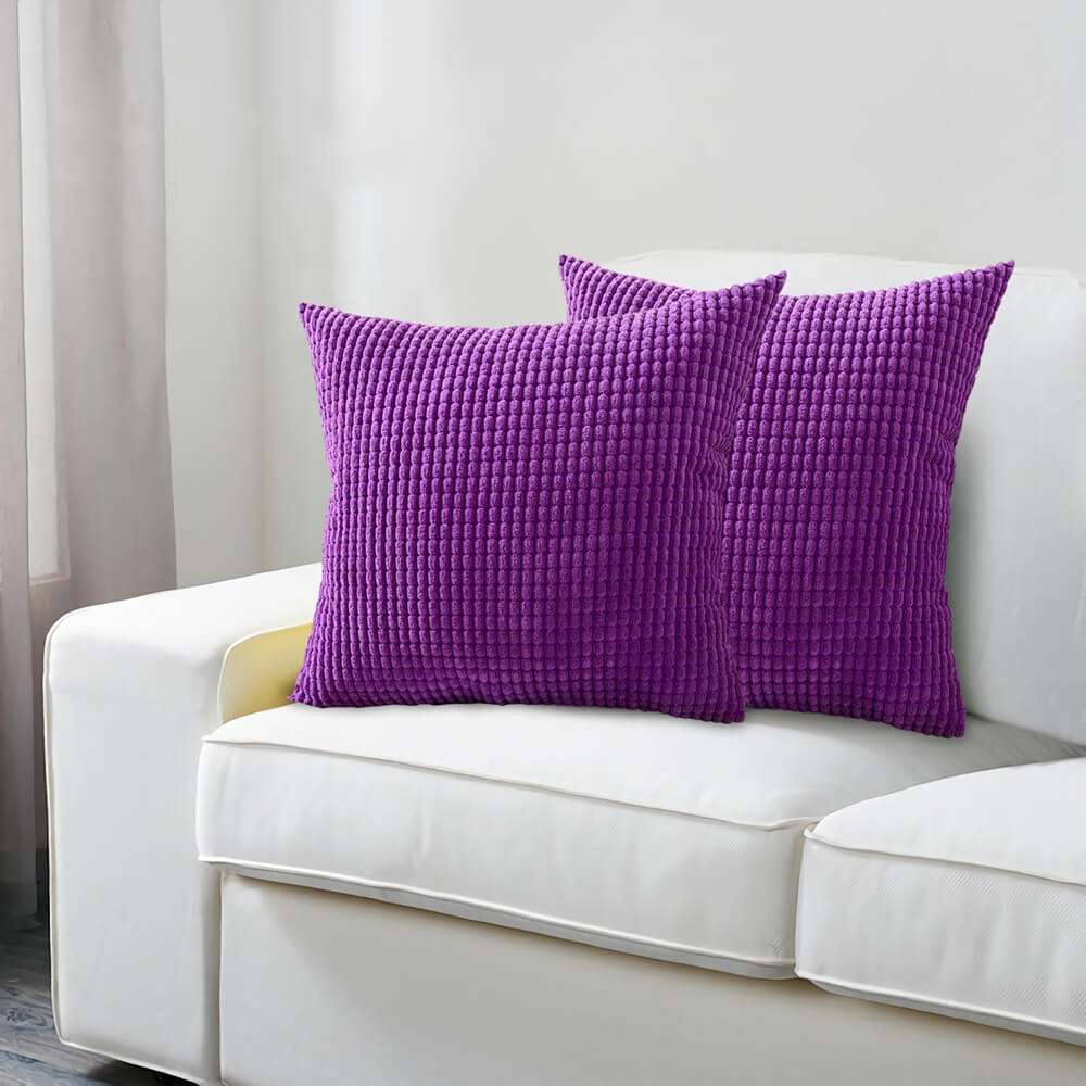 Handmade Decorative Throw Pillow Cushion & Covers - Purple Lace –  currypeepal