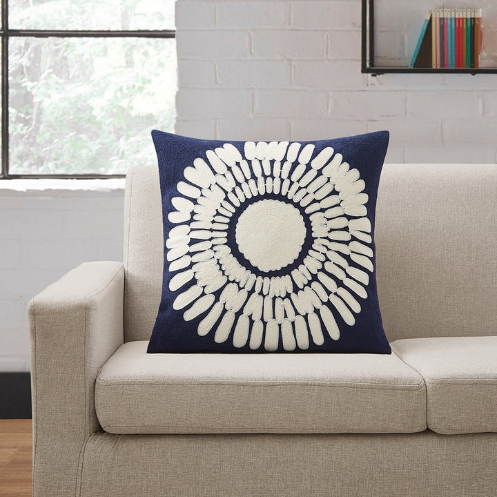 Embroidery Decorative Throw Pillow Cover