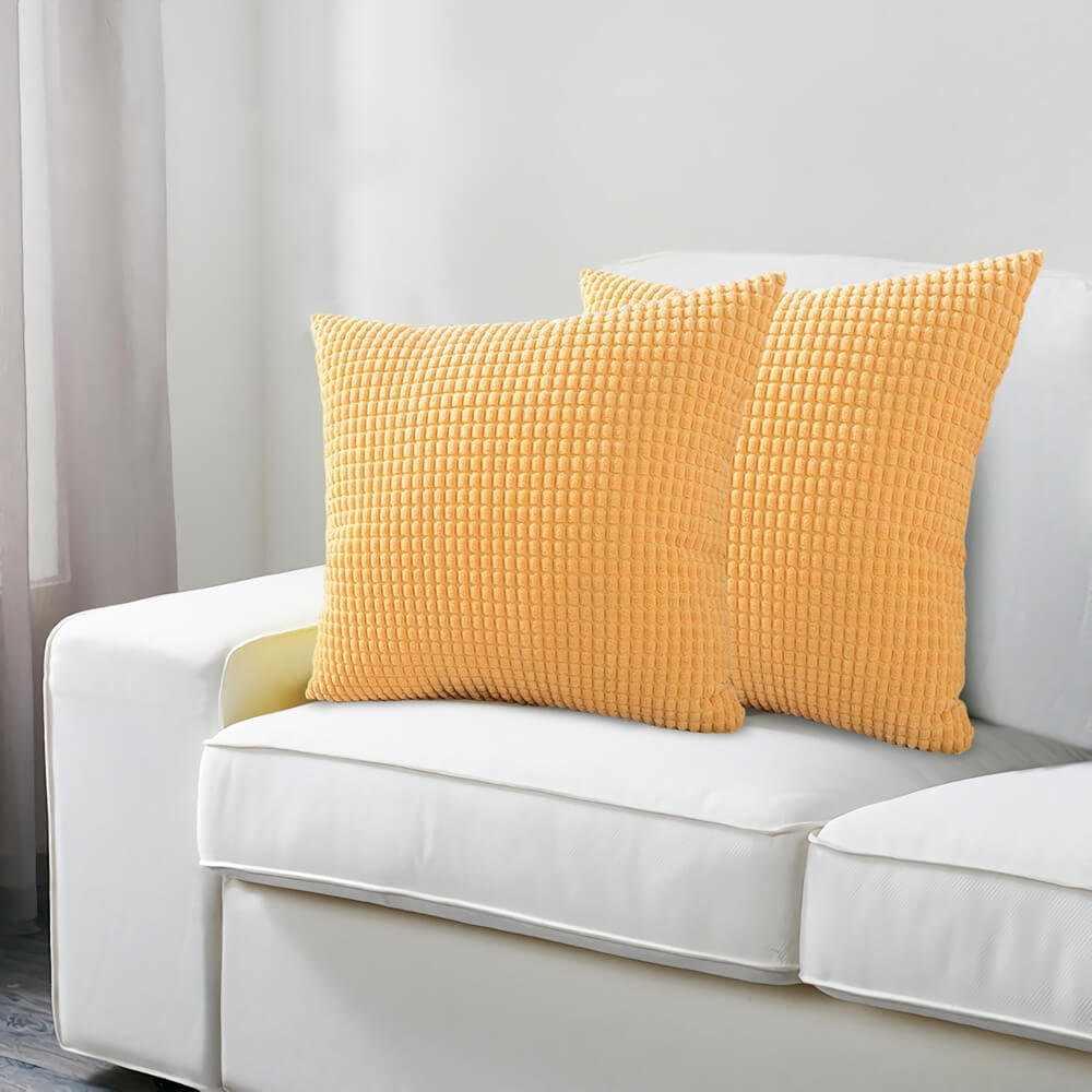 Corduroy Decorative Throw Pillow Covers