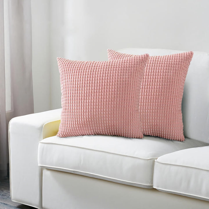 Corduroy Decorative Throw Pillow Covers