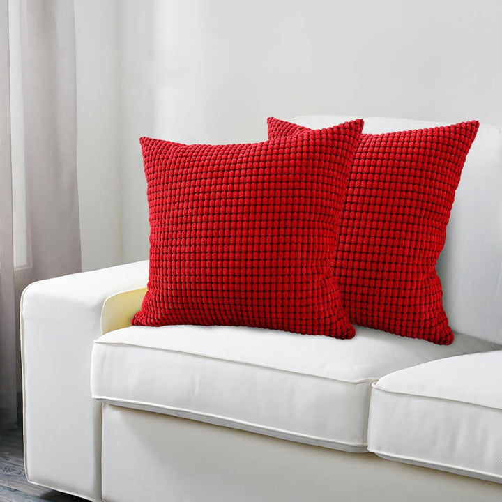 Corduroy Decorative Throw Pillow Covers