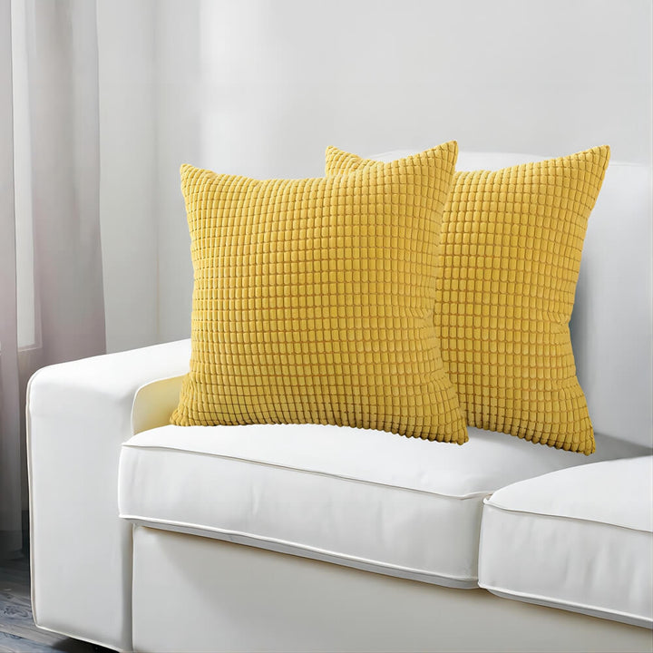 Corduroy Decorative Throw Pillow Covers